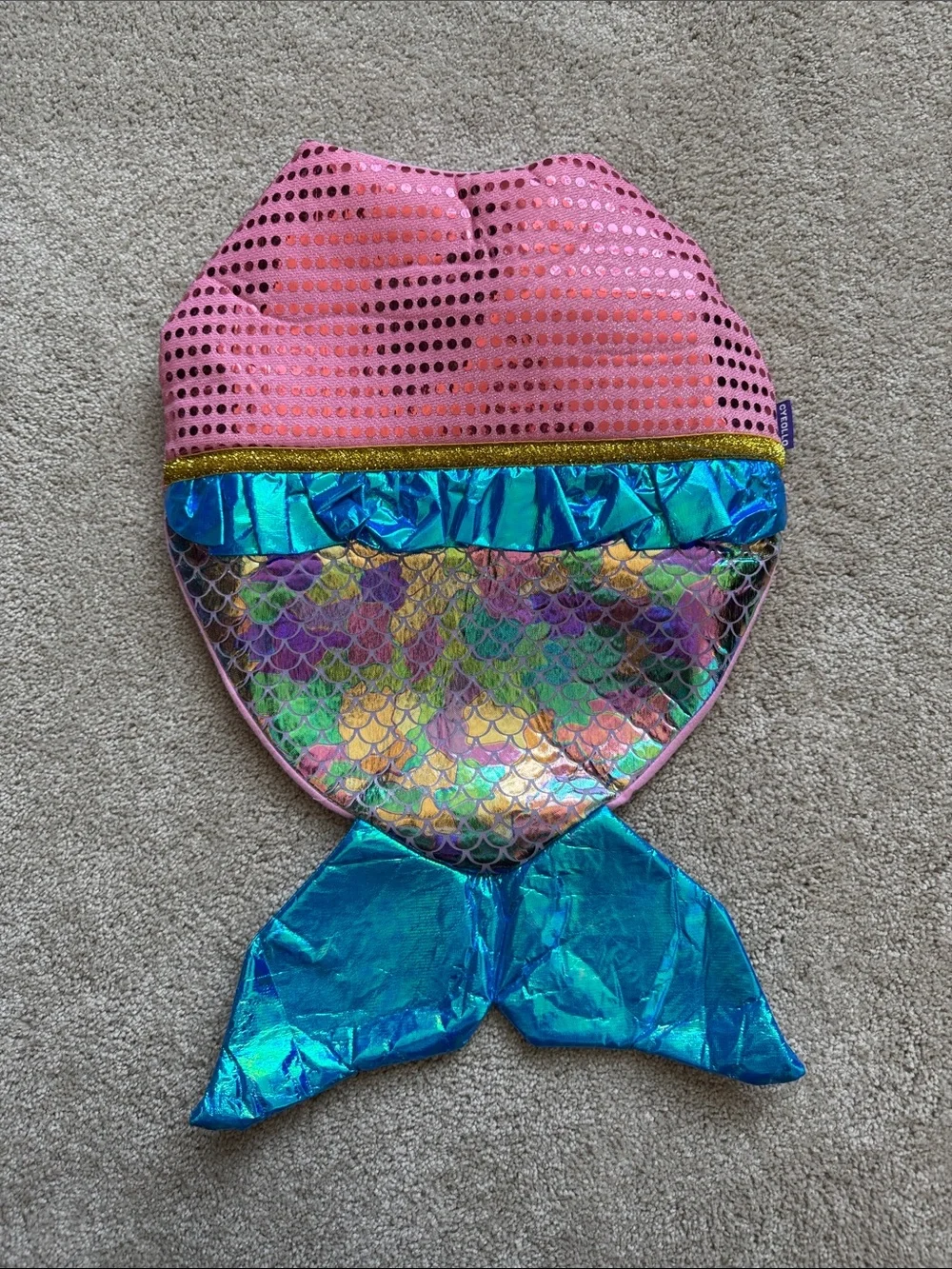Sparkling Mermaid Dog Costume - Pink & Blue